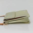 LOUIS VUITTON Monogram Vernis Motto Accessory Pouch Gris M91030 LV Auth 141045-3