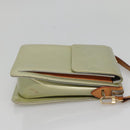 LOUIS VUITTON Monogram Vernis Motto Accessory Pouch Gris M91030 LV Auth 141045-4