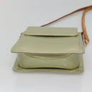 LOUIS VUITTON Monogram Vernis Motto Accessory Pouch Gris M91030 LV Auth 141045-5