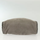 Stella MacCartney Chain Falabella Shoulder Bag Suede Gray 371223 Auth 141055-5