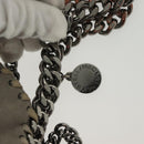 Stella MacCartney Chain Falabella Shoulder Bag Suede Gray 371223 Auth 141055-18
