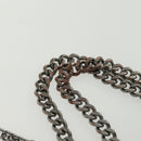 Stella MacCartney Chain Falabella Shoulder Bag Suede Gray 371223 Auth 141055-8