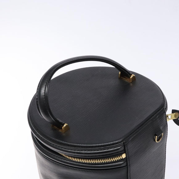 LOUIS VUITTON Epi Cannes Hand Bag Black M48032 LV Auth 141062