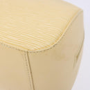LOUIS VUITTON Epi jasmine Hand Bag Cream M5208A LV Auth 141063-15