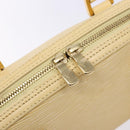 LOUIS VUITTON Epi jasmine Hand Bag Cream M5208A LV Auth 141063-17