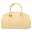 LOUIS VUITTON Epi jasmine Hand Bag Cream M5208A LV Auth 141063-2