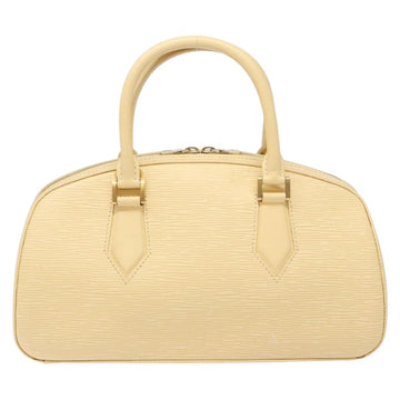 LOUIS VUITTON Epi jasmine Hand Bag Cream M5208A LV Auth 141063 - 0