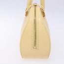 LOUIS VUITTON Epi jasmine Hand Bag Cream M5208A LV Auth 141063-3