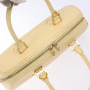 LOUIS VUITTON Epi jasmine Hand Bag Cream M5208A LV Auth 141063-6