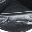 BALLY Chain Shoulder Bag Leather Ivory Gold Auth 141066-11