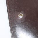 CELINE C Sulky Shoulder Bag Canvas Brown Gold Auth 141070-11