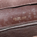 CELINE C Sulky Shoulder Bag Canvas Brown Gold Auth 141070-18