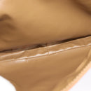 CELINE Macadam Canvas Hand Bag PVC Beige Gold Auth 141071-22