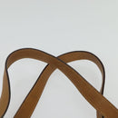 CELINE Macadam Canvas Hand Bag PVC Beige Gold Auth 141071-14