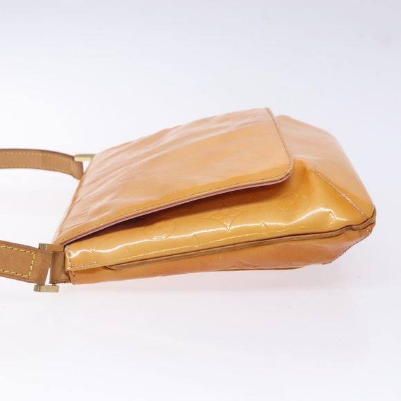 LOUIS VUITTON Vernis Thompson Street Bag Marshmallow Pink M91070 LV Auth 141078