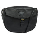 LOUIS VUITTON Epi Jeune Fille MM Shoulder Bag Black M52152 LV Auth 141082-1