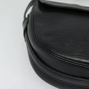 LOUIS VUITTON Epi Jeune Fille MM Shoulder Bag Black M52152 LV Auth 141082-15