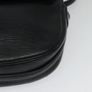 LOUIS VUITTON Epi Jeune Fille MM Shoulder Bag Black M52152 LV Auth 141082-16