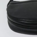 LOUIS VUITTON Epi Jeune Fille MM Shoulder Bag Black M52152 LV Auth 141082-17