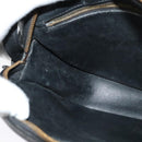 LOUIS VUITTON Epi Jeune Fille MM Shoulder Bag Black M52152 LV Auth 141082-22