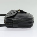 LOUIS VUITTON Epi Jeune Fille MM Shoulder Bag Black M52152 LV Auth 141082-3