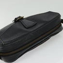 LOUIS VUITTON Epi Jeune Fille MM Shoulder Bag Black M52152 LV Auth 141082-6