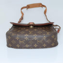LOUIS VUITTON Monogram Monogram Saint Cloud GM Shoulder Bag M51242 Auth 141085-5