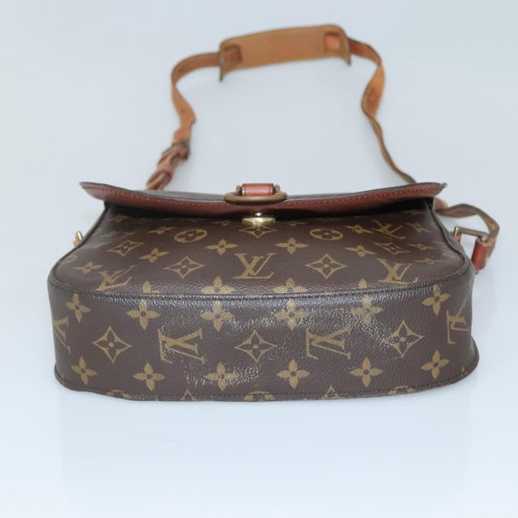 LOUIS VUITTON Monogram Monogram Saint Cloud GM Shoulder Bag M51242 Auth 141085