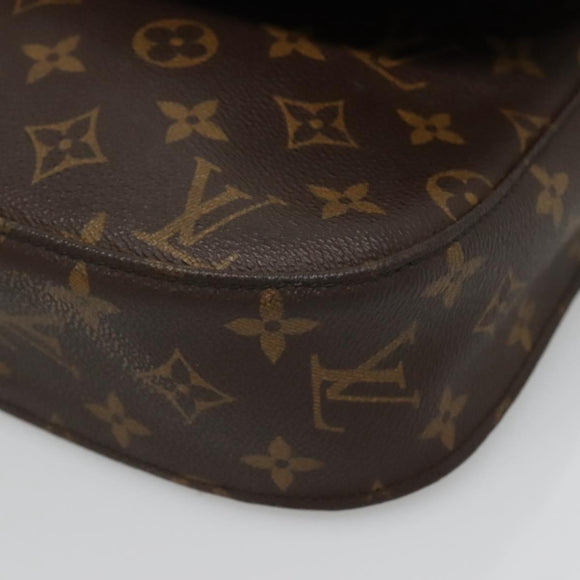 LOUIS VUITTON Monogram Monogram Saint Cloud GM Shoulder Bag M51242 Auth 141085