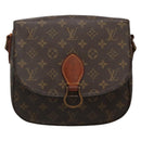 LOUIS VUITTON Monogram Monogram Saint Cloud GM Shoulder Bag M51242 Auth 141085-13