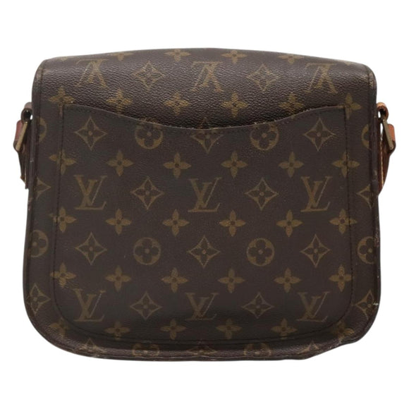 LOUIS VUITTON Monogram Monogram Saint Cloud GM Shoulder Bag M51242 Auth 141085