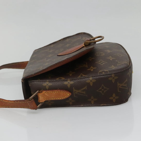 LOUIS VUITTON Monogram Monogram Saint Cloud GM Shoulder Bag M51242 Auth 141085