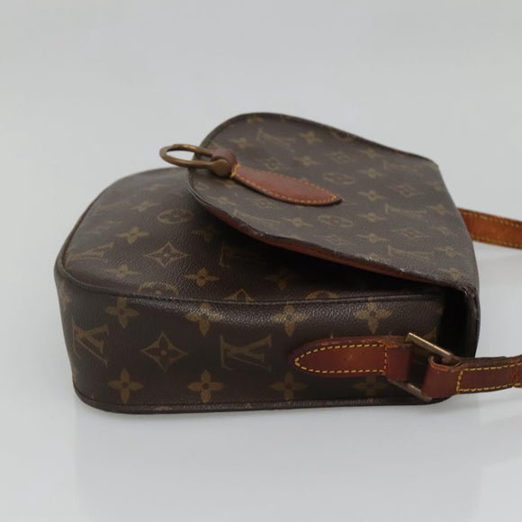 LOUIS VUITTON Monogram Monogram Saint Cloud GM Shoulder Bag M51242 Auth 141085