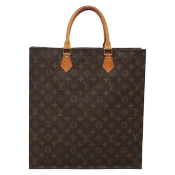 LOUIS VUITTON Monogram Sac Plat Hand Bag M51140 LV Auth 141088 - 0
