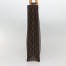 LOUIS VUITTON Monogram Sac Plat Hand Bag M51140 LV Auth 141088-4