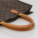 LOUIS VUITTON Monogram Sac Plat Hand Bag M51140 LV Auth 141088-7