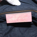 BALENCIAGA The Twiggy Hand Bag Leather 2way Pink 128523 Auth 141093-20