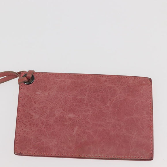 BALENCIAGA The Twiggy Hand Bag Leather 2way Pink 128523 Auth 141093