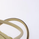 PRADA Hand Bag Nylon Beige Gold Auth 141094-8