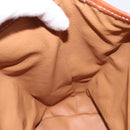 CELINE Macadam Canvas Backpack PVC Leather Brown Gold Auth 141097-18