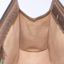 GUCCI GG Supreme Web Sherry Line Clutch Bag PVC Beige 89 01 032 Auth 141102-15