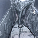 Salvatore Ferragamo Gancini Shoulder Bag Leather Black Silver Auth 141108-19