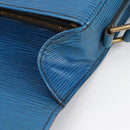 LOUIS VUITTON Epi Saint Cloud GM Shoulder Bag Toledo Blue M52195 LV Auth 141111-23