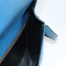 LOUIS VUITTON Epi Saint Cloud GM Shoulder Bag Toledo Blue M52195 LV Auth 141111-25