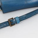 LOUIS VUITTON Epi Saint Cloud GM Shoulder Bag Toledo Blue M52195 LV Auth 141111-9