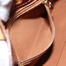 LOUIS VUITTON Monogram Vernis Reade PM Hand Bag Bronze M91146 LV Auth 141113-20