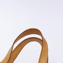 LOUIS VUITTON Monogram Vernis Reade PM Hand Bag Bronze M91146 LV Auth 141113-8