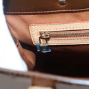 LOUIS VUITTON Monogram Vernis Reade MM Hand Bag Bronze M91143 LV Auth 141114-17