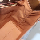 LOUIS VUITTON Monogram Vernis Reade MM Hand Bag Bronze M91143 LV Auth 141114-18