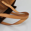 LOUIS VUITTON Monogram Vernis Reade MM Hand Bag Bronze M91143 LV Auth 141114-7